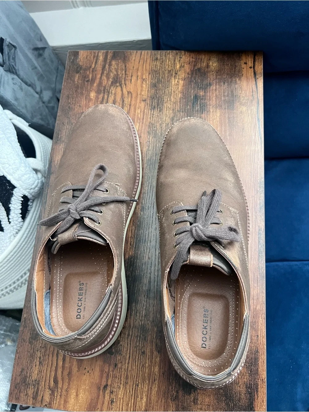 Dockers Men's Brown Lace-Up Shoes